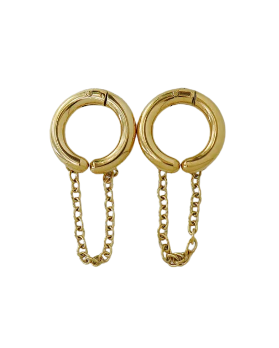 Ear cuff cadena colgante