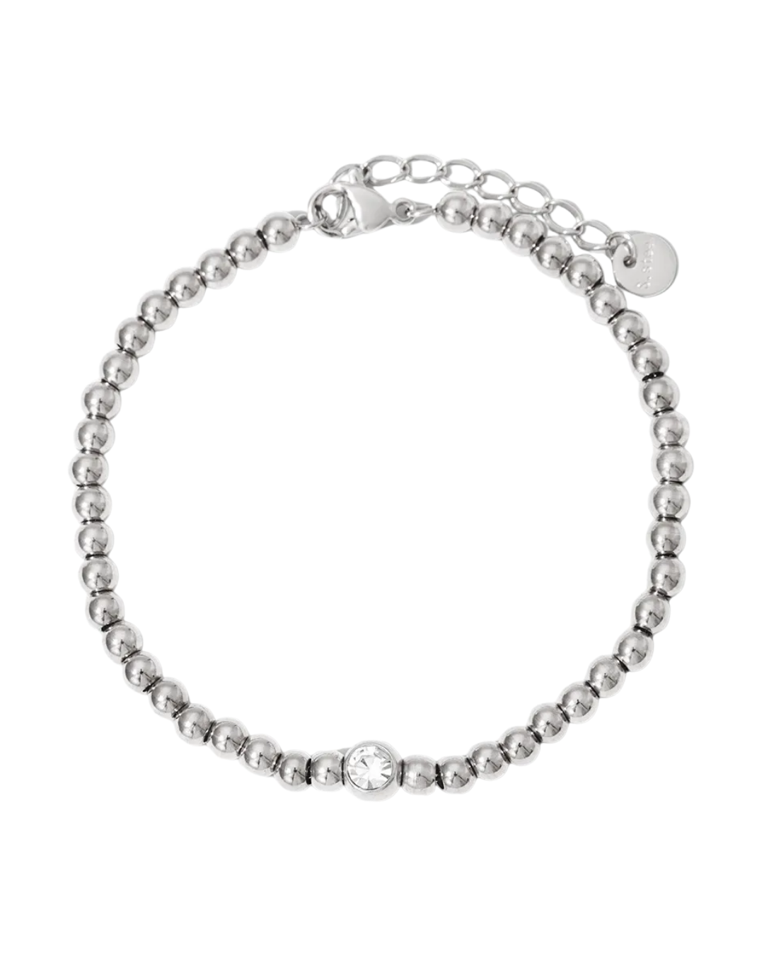 Pulsera brillo solitario