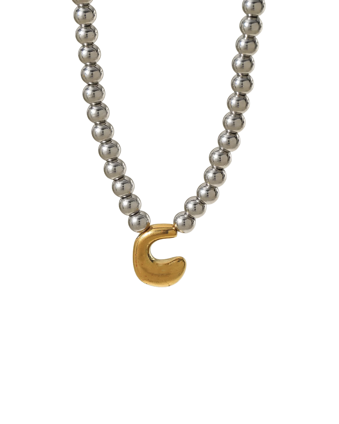 Collar inicial chunky