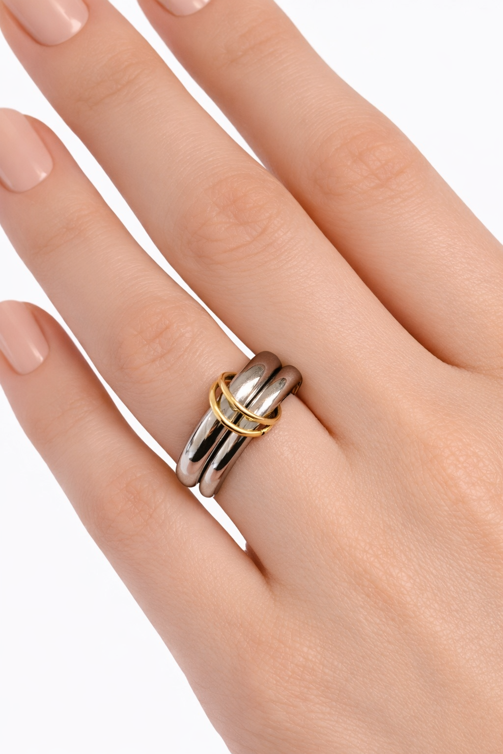 Anillo doble argolla