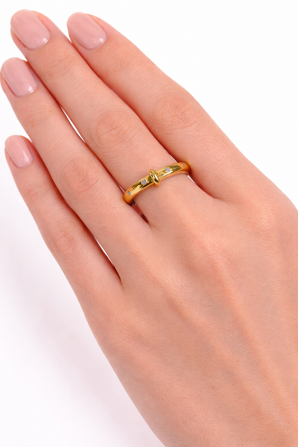 Anillo brillo delgado