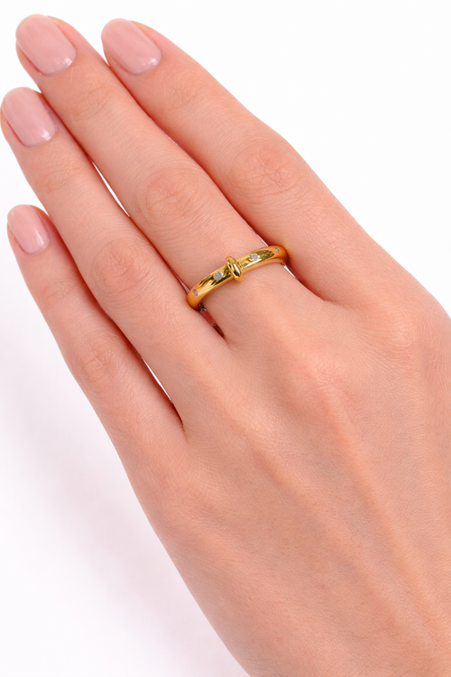 Anillo brillo delgado