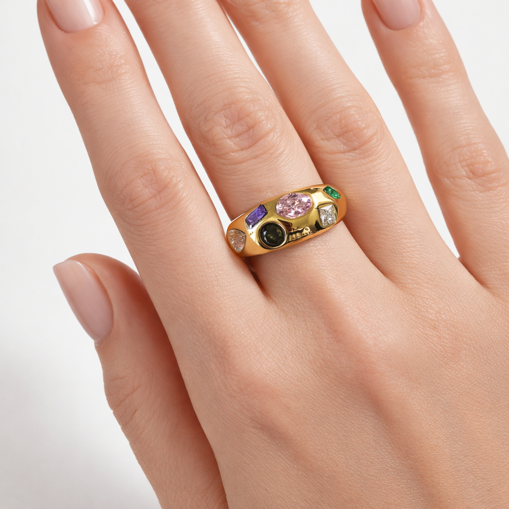 Anillo brillo colores