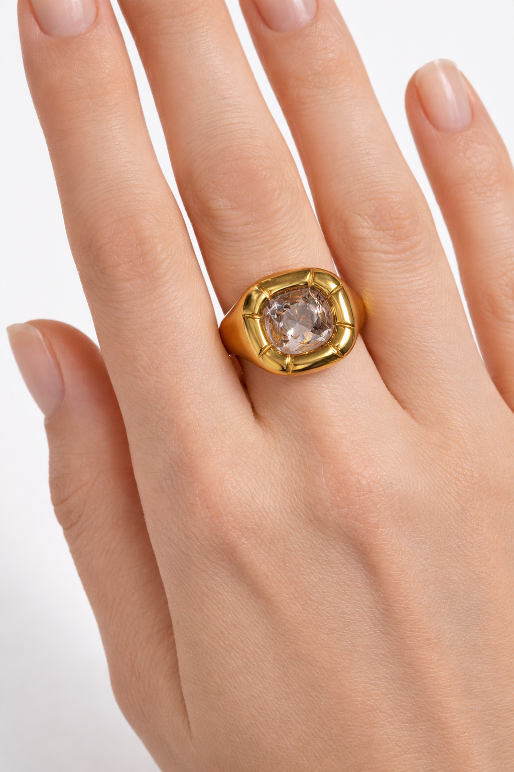 Anillo zirconia cristal